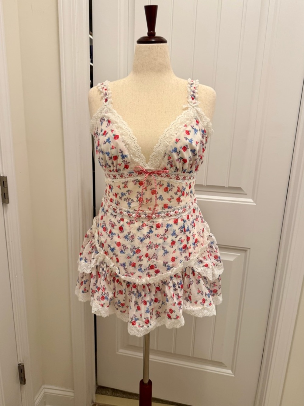 NWT (XL) DITSY: Ditsy Day Festival Dress by For Love & Lemons - Bodysuit